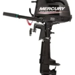 Mercury 5hp Tiller FourStroke Outboard Motor – 15″ Shaft, Manual Tilt/Trim, Manual Start