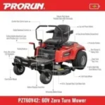60V Zero Turn Riding Lawn Mowers. - Image 7