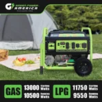 13,000W Dual Fuel Portable Generator, Powered by Gas or Propane, Electric Start, Home Backup & RV Readys. - Image 6