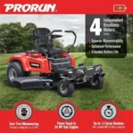 60V Zero Turn Riding Lawn Mowers. - Image 6