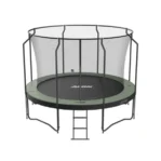 Acon Air 12ft Round Trampoline with Premium Net and Ladder - Image 2