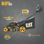 Cat 60V 21In Brushless Lawn Mower Kits. - Image 3