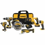 DEWALT Cordless Tool Combination Kit: 6 Tools, 20 V DC Volt, Battery Included, 20V MAX* XR®, 31AC52 - Image 5