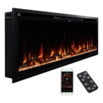 Modern Ember Aerus 50-in Smart Linears Electric Fireplaces - Image 5