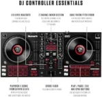 Numark Mixtrack Platinum FX Serato DJ Controllers with Jog Wheel Displays, 4 Decks, Mixers, Effects Paddles and (Audio Interface) - Image 7