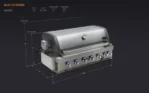Mont Alpi 805 Built-In Gas Grills - Image 4