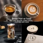 De’Longhi Magnifica Evo Automatic Espresso & Coffee Machine with Auto Milk Frother, Built-in Grinder & Auto-Clean Function – For Latte, Cappuccinos, Americano, Iced Coffee, ECAM29084SB , Silver - Image 4